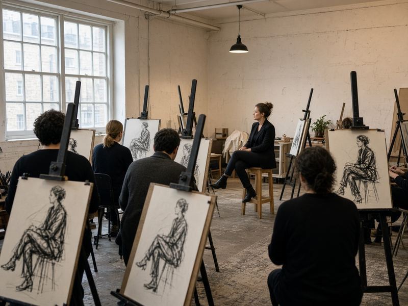 Figure sessions at Studio Salifslama