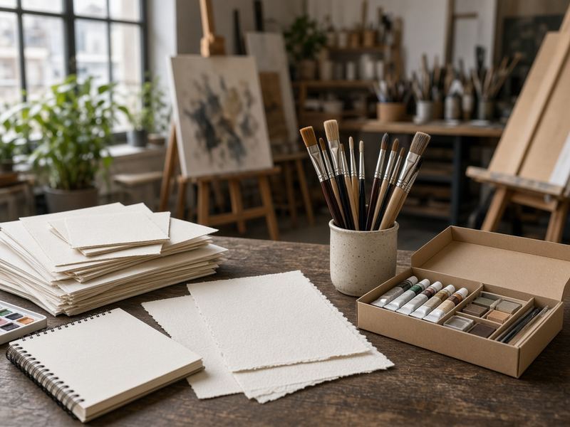 Materials shop at Studio Salifslama